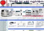 Thiết kế web giá rẻ THIẾT BỊ XÉT NGHIỆM